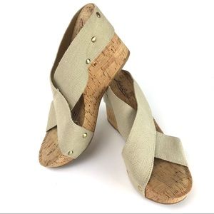 Lucky Brand Miller Platform Wedge Sandal Open Toe